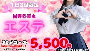 【M専科睾丸エステコース】